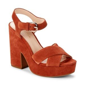 KATE SPADE NEW YORK
Grace Suede Heeled Sandals